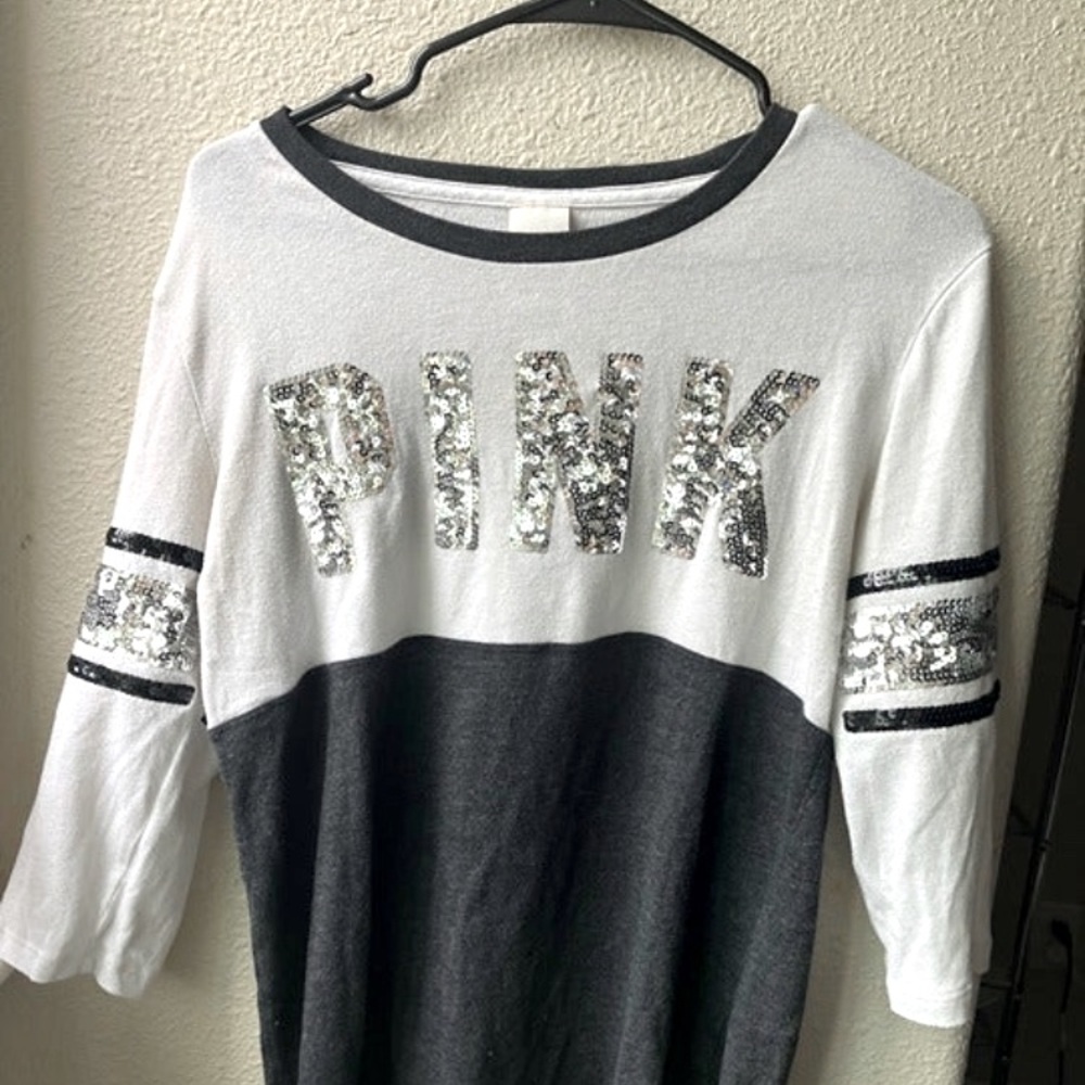 PINK Quarter Sleeve Top